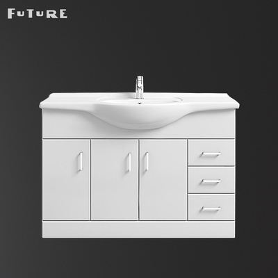 کابینت حمام 850*475*230 میلی‌متری روشویی ایستاده سفید
