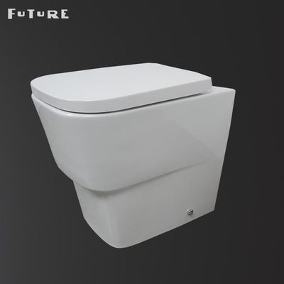 دو دکمه فلاش توالت مدرن بازگشت به دیوار P Trap WC عرض 350 میلی متر