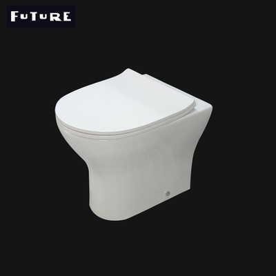 Comfort Height Rimless Back to Wall Toilt Certificate UPC Gravity Flushing