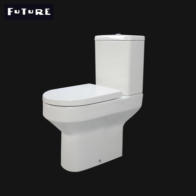 P Trap Close Coupled Comfort WC توالت دو تکه 610*357*400mm