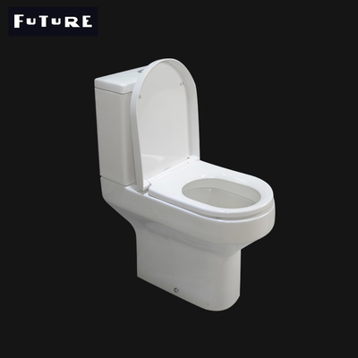 P Trap Close Coupled Comfort WC توالت دو تکه 610*357*400mm