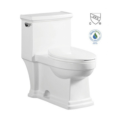 S Trap Siphonic One Piece Toilet Style European Antibacterial