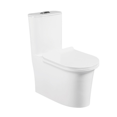 دکمه ضد باکتری S Trap Siphonic One Piece Wc Flushing