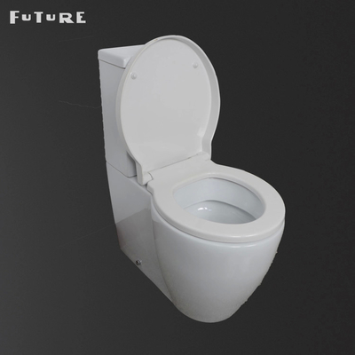 ISO9001 3L 6L Dual Flush Modern Close Coupled توالت سرامیکی ضد پیری