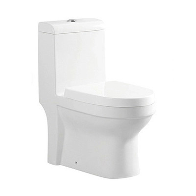 صندلی دراز S Trap Siphonic Toilet One Piece Commode 20-30KG