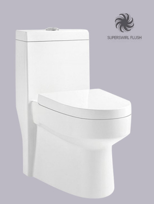 کمد آب سیفونیک Superswirl Flush Water Conservation Watercloset فیلیپین ISO9001